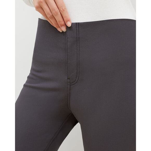 NWT M.M. Lafluer The Hockley 2.0 Pant Straight Leg Women’s 6 Gray Career Office - Picture 5 of 13